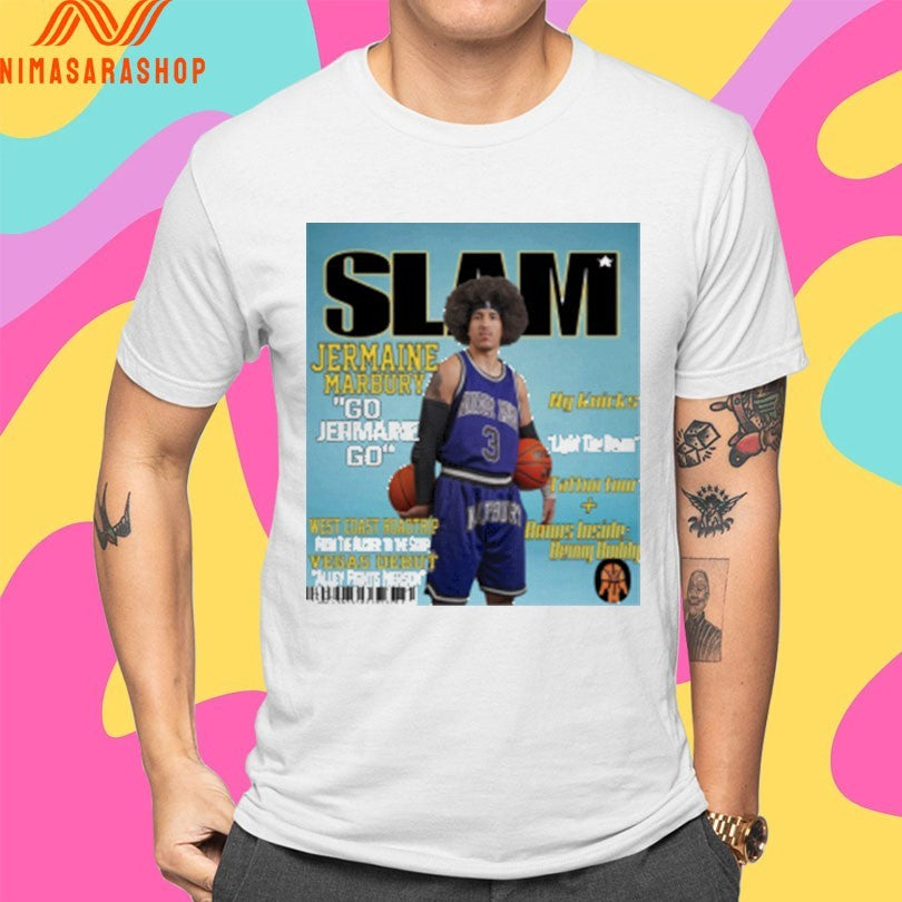 Slam Jermaine Marbury Go Jermaine Go Shirts