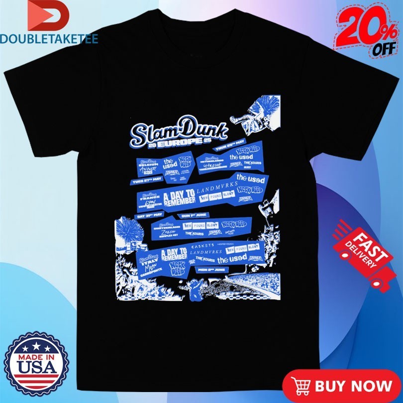 Slamdunk 2025 Europe Event Shirts