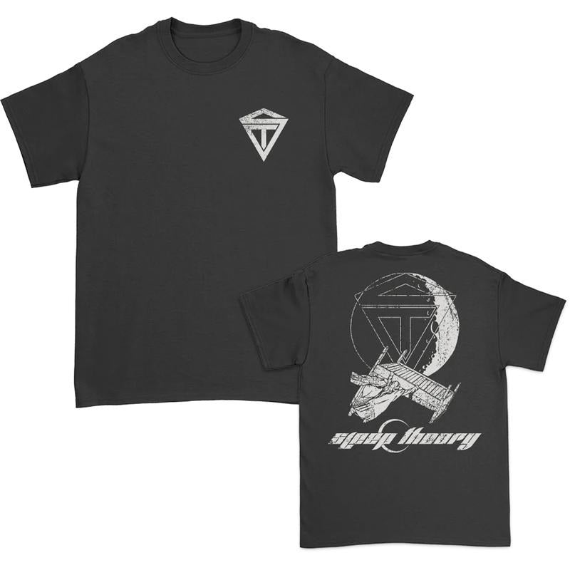 Sleep Theory Moon Gun Graphic T-Shirt, Grunge Band Logo Tee, Edgy Rock Style Streetwear, Unisex Menswear Womenswear Top,...
