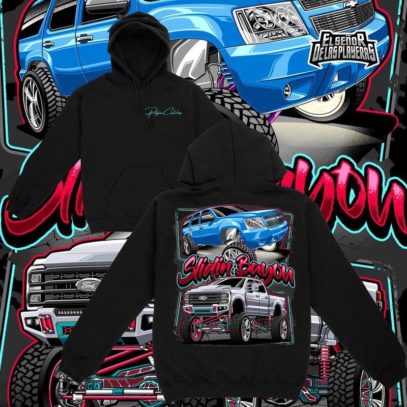 Slidin Bayou T-shirt Sweatshirt Hoodies | UrbanDripWear.com