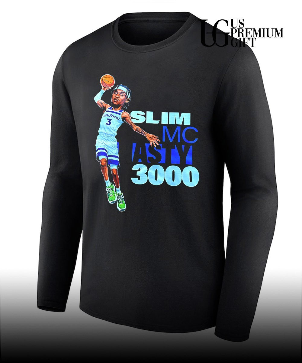 Slim Mc Nasty 3000 Jaden McDaniels Minnesota Timberwolves NBA shirt