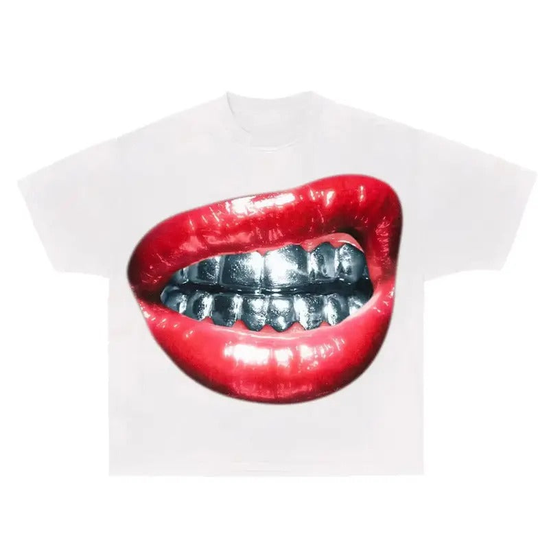 Slip Gillz Silver T-shirt Gothic Harajuku Slip Goth Y2k Clothing Hoodie, Sweatshirt | UrbanDripWear.com