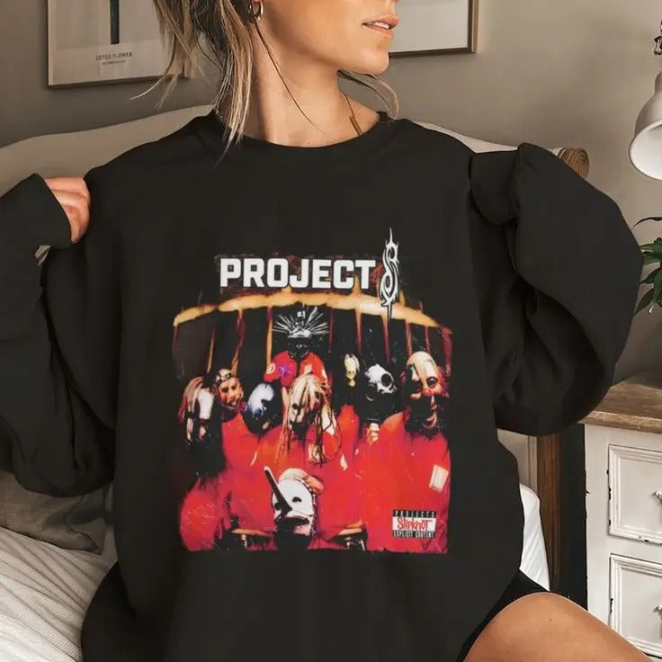 Slipknot Album Sweatshirt, Metal Band Classic Fan Apparel T-Shirts, Hoodie | UrbanDripWear.com
