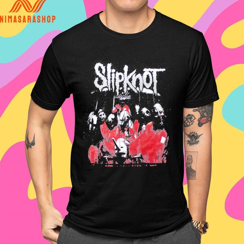 Slipknot Stretched Barcode Shirts