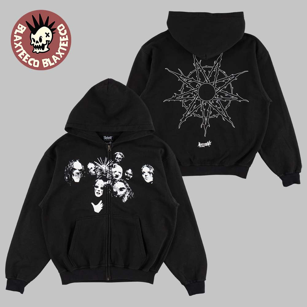 Slipknot X Welcome Skateboard Nonagram Zip Hoodie