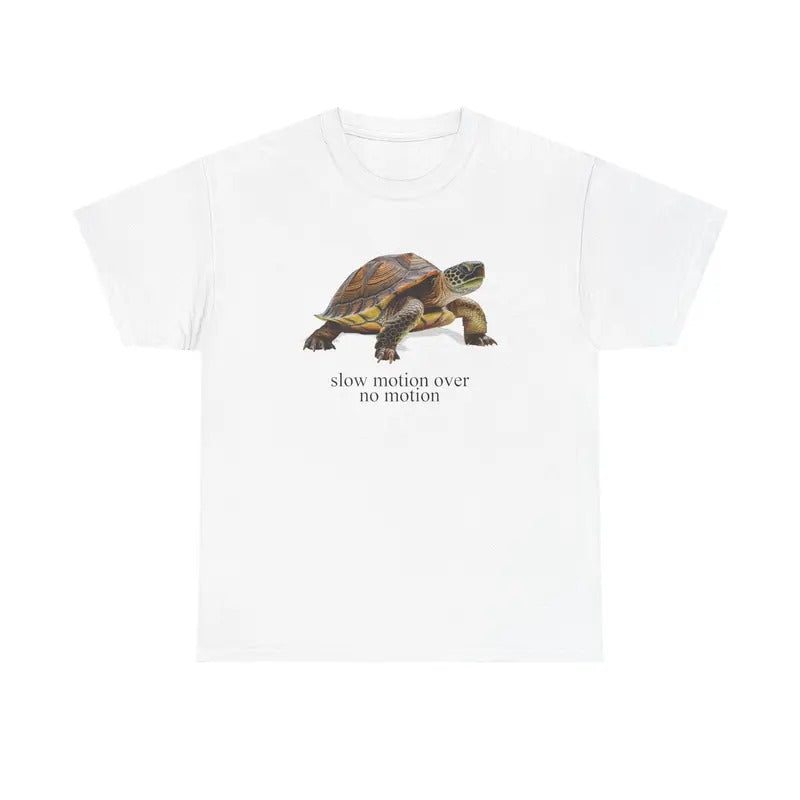 Slow Motion Turtle Shirt, Funny Meme Tee, Unisex Shirt Hoodie, Sweatshirt | UrbanDripWear.com