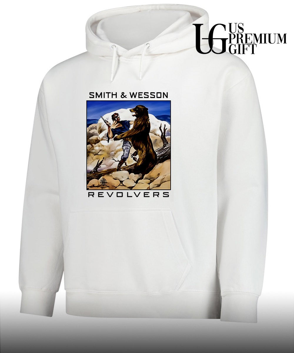 Smith and Wesson man versus bear combat shirt