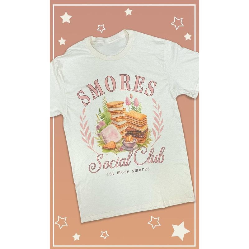 Smores Social Club Graphic T-Shirt Hoodie, Sweatshirt | UrbanDripWear.com