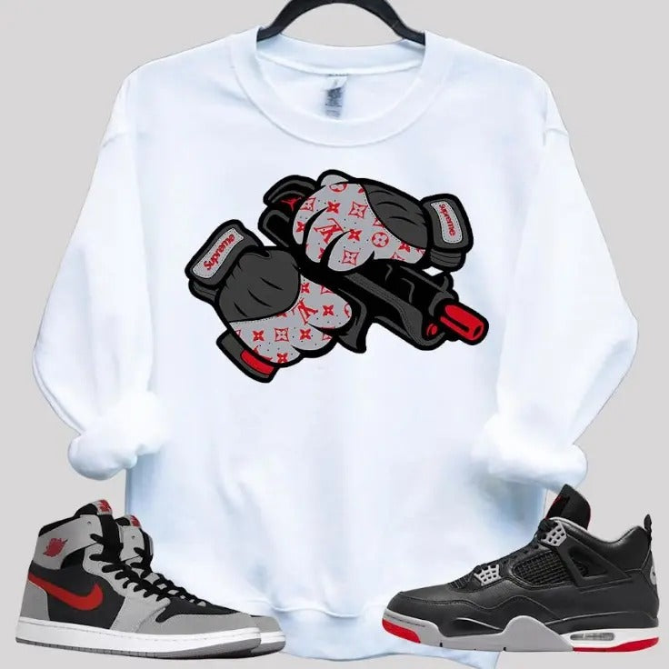 Sneaker Heat Sweatshirt T-Shirt To Match Sneaker Hoodie | UrbanDripWear.com