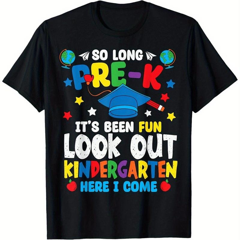 So Long Pre-K Graduation Elementary I'm Coming 2025 Boys Girls T-Shirt style 02 Hoodie, Sweatshirt | UrbanDripWear.com