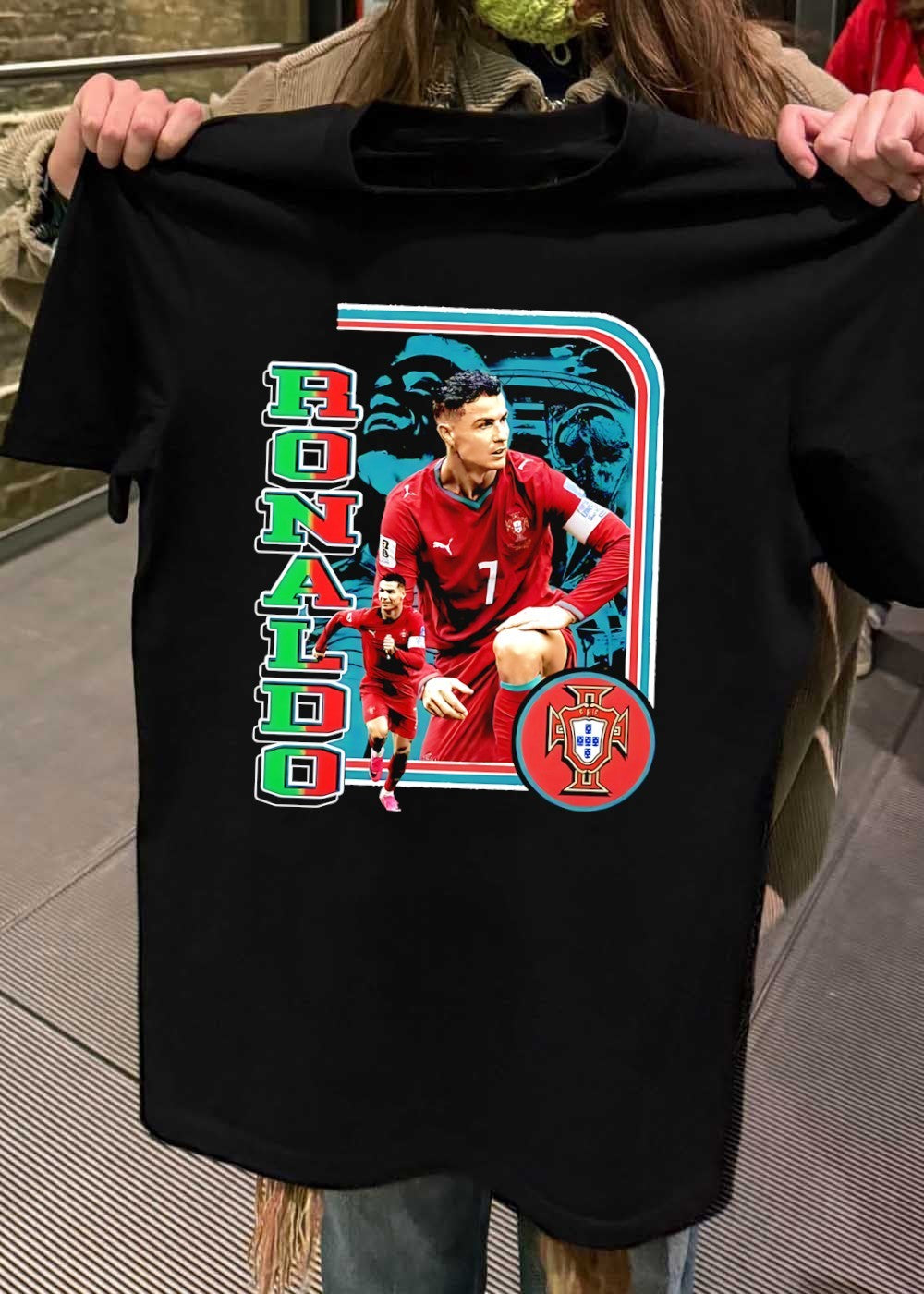 Soccer Legend Cristiano Ronaldo Portugal National Team Shirt