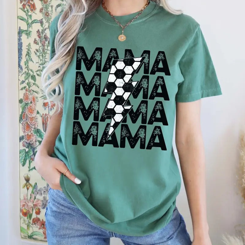 Soccer Mom Shirt Soccer Game Shirt Soccer Mom Gift Soccer Coach Gift Soccer Season Soccer Mom Life Comfort Colors Soccer...