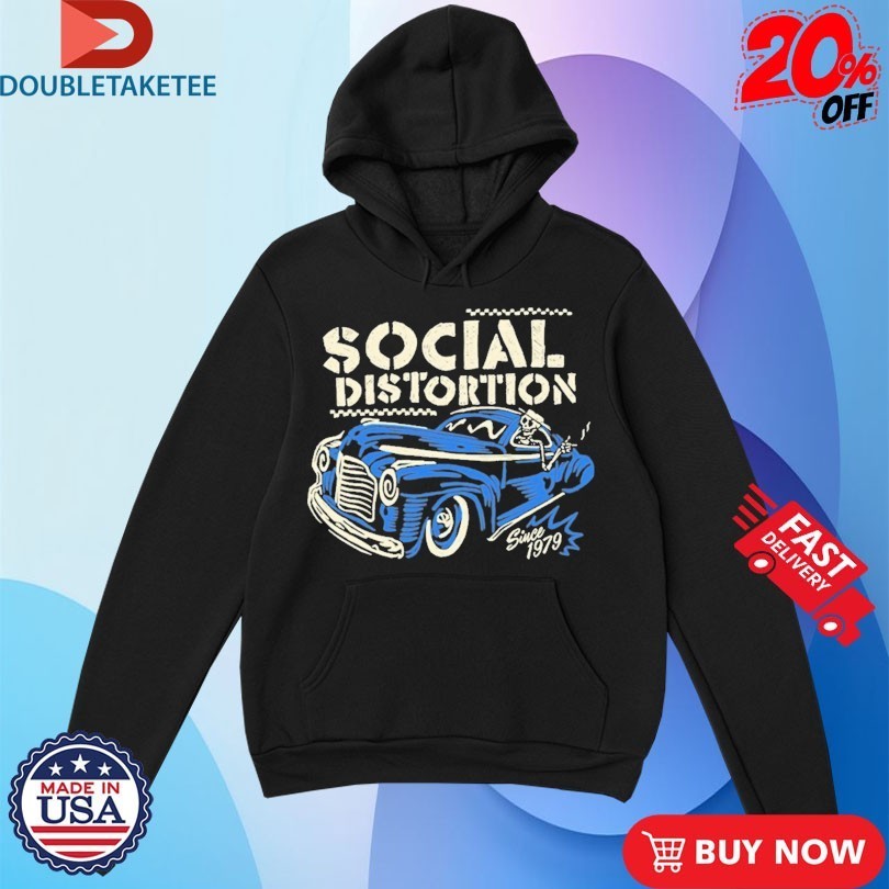 Social Distortion Cabbie Since 1979 Skeleton Shirts