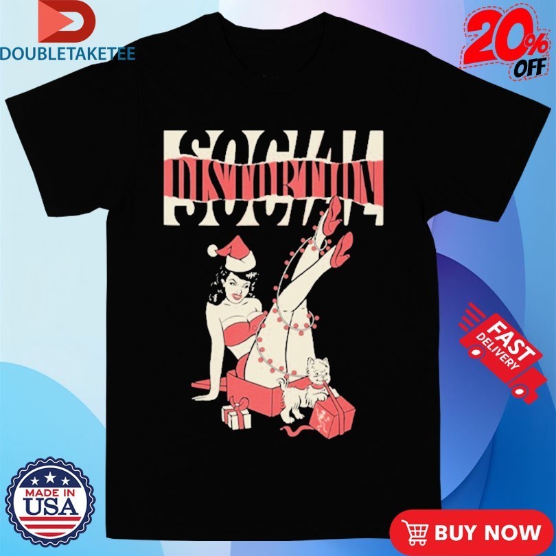 Social Distortion Torn Holiday Christmas Shirts