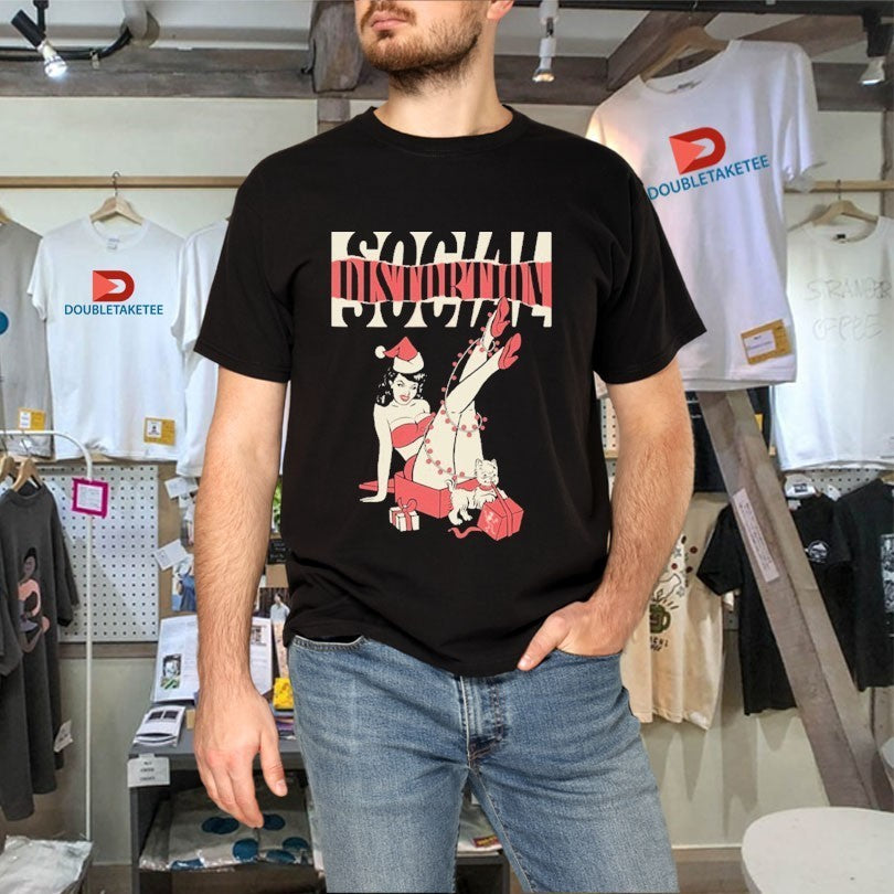 Social Distortion Torn Holiday Christmas Shirts