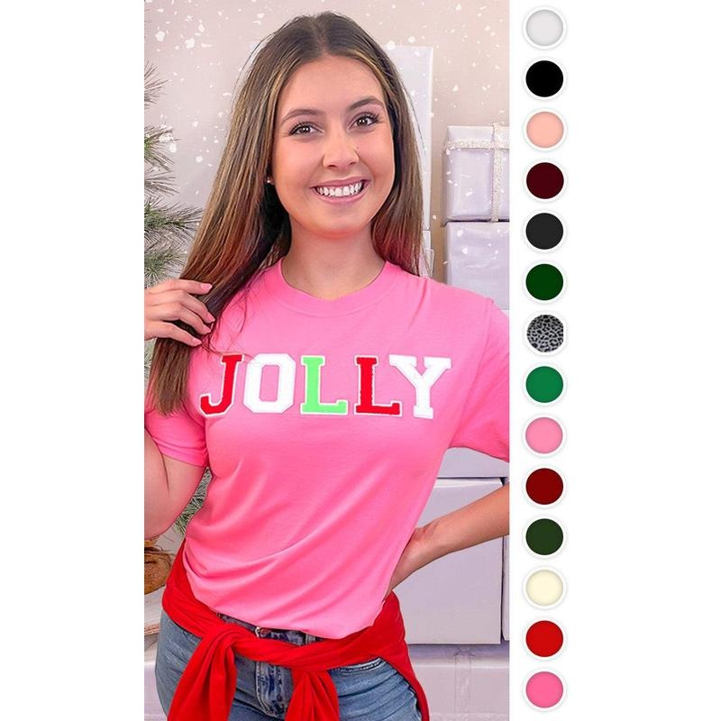 Soft Chenille Jolly Graphic T-Shirt Hoodie, Sweatshirt | UrbanDripWear.com