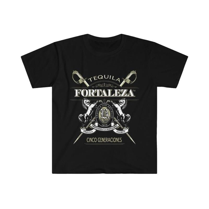 Soft Cotton TShirt Tequila Fortaleza Mexican Tequila teens clothes Menswear Top Hoodie, Sweatshirt | UrbanDripWear.com
