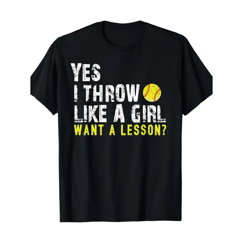 Softball For Girls Softball For Women T-Shirt 100%cotton Made in USA Hoodie, Sweatshirt | UrbanDripWear.com