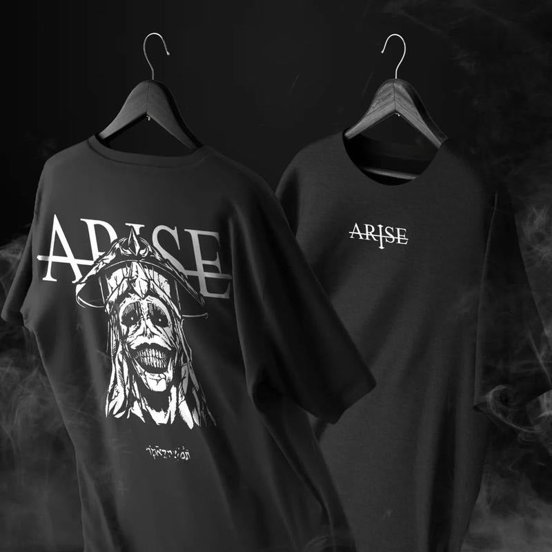 Solo Leveling Shirt, Shadow Monarch Shirt, Sung Jin-Woo Graphic Tee, Power & Darkness, Classic Cotton Menswear Hoodie,...