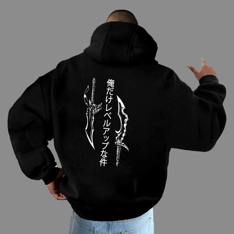 Solo Leveling v1 Backprint x Anime Oversized Vintage Shirt Solo Leveling Arise Gildan Tee Sweatshirt Hoodie Tshirt Gift...