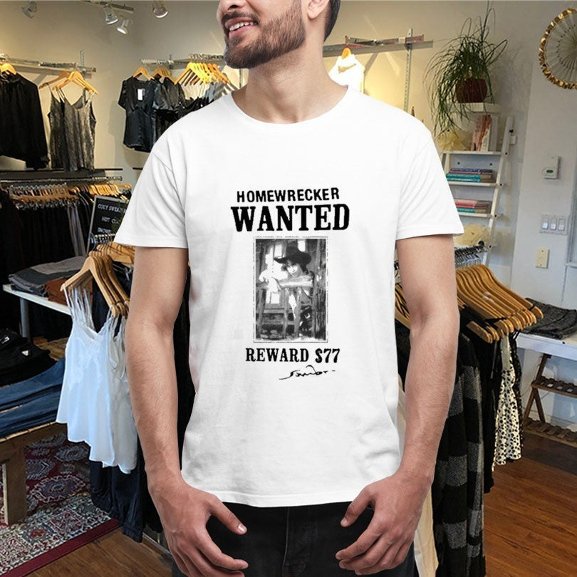 Sombr Homewrecker Wanted Reward T-shirts