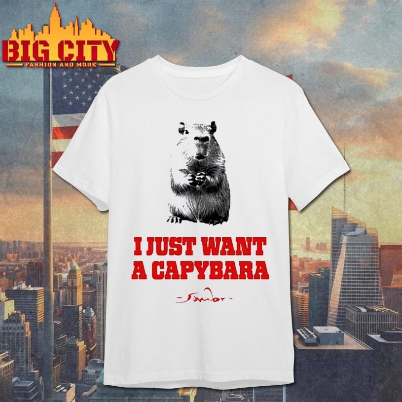Sombr I Just Want A Capybara Shirt
