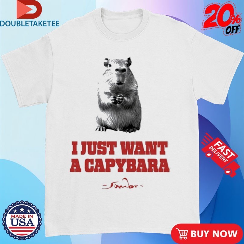 Sombr I Just Want A Capybara T-shirts