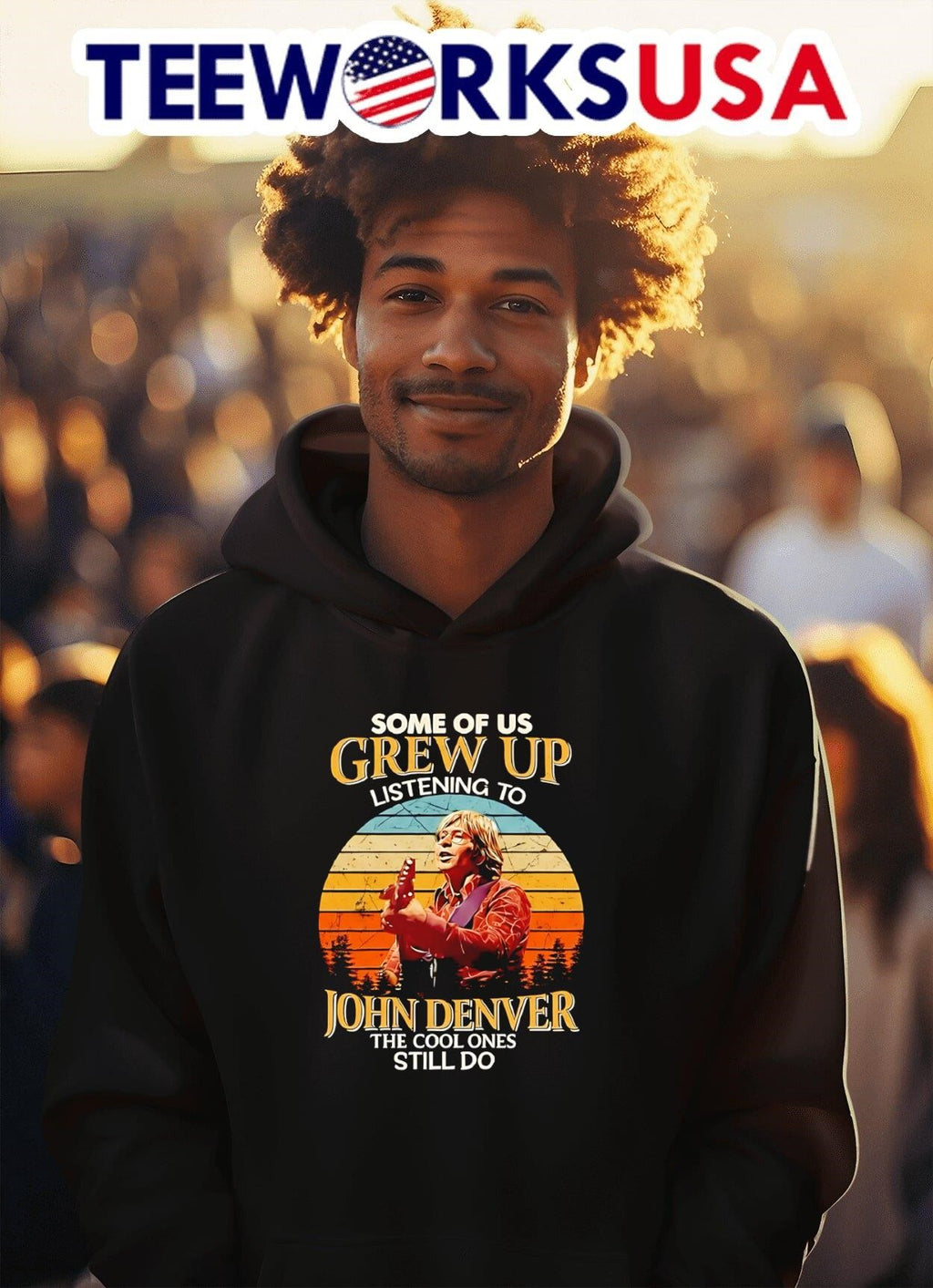 Some Of Us Grew Up Listening To John Denver The Cool Ones Still Do Shirt