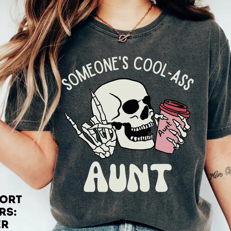 Someone's Cool Ass Aunt, , Aunt Shirt , Auntie Shirt,Mothers Day Gift Hoodie, Sweatshirt | UrbanDripWear.com