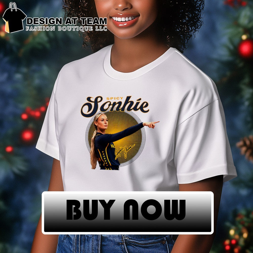 Sophie Cunningham 8 point Spicy Sonhie Indiana Fever Basketball WNBA 2026 shirt