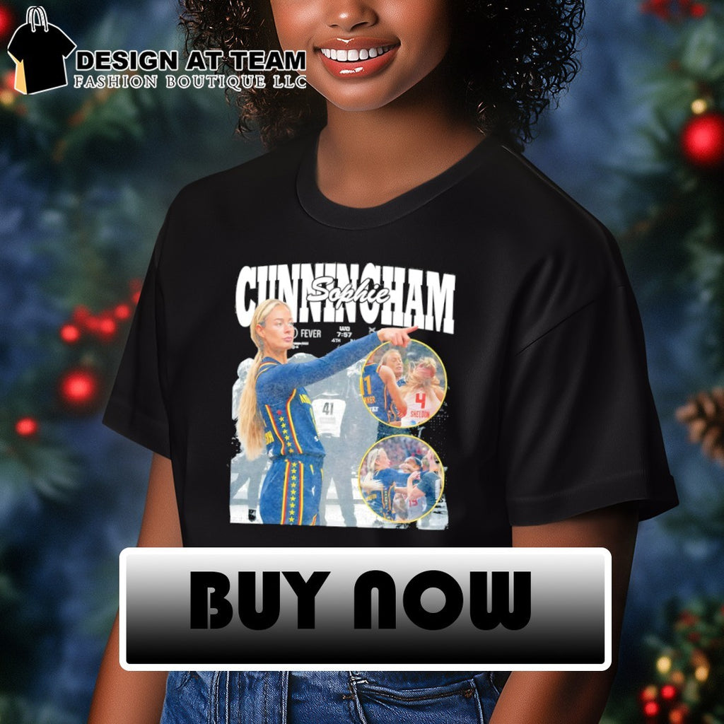 Sophie Cunningham Point God Indiana Fever Basketball WNBA 2026 graphic shirt