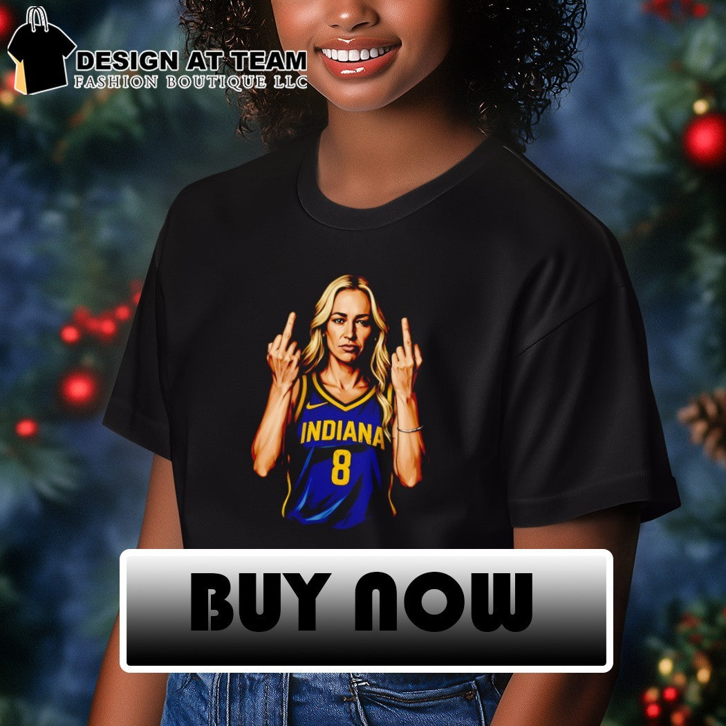 Sophie Cunningham middle finger Indiana Fever Basketball WNBA 2026 shirt