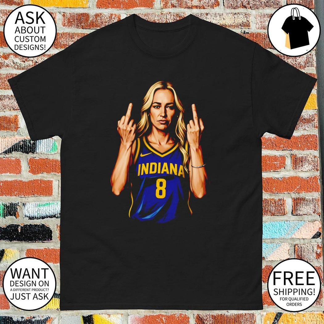 Sophie Cunningham middle finger Indiana Fever Basketball WNBA 2026 shirt