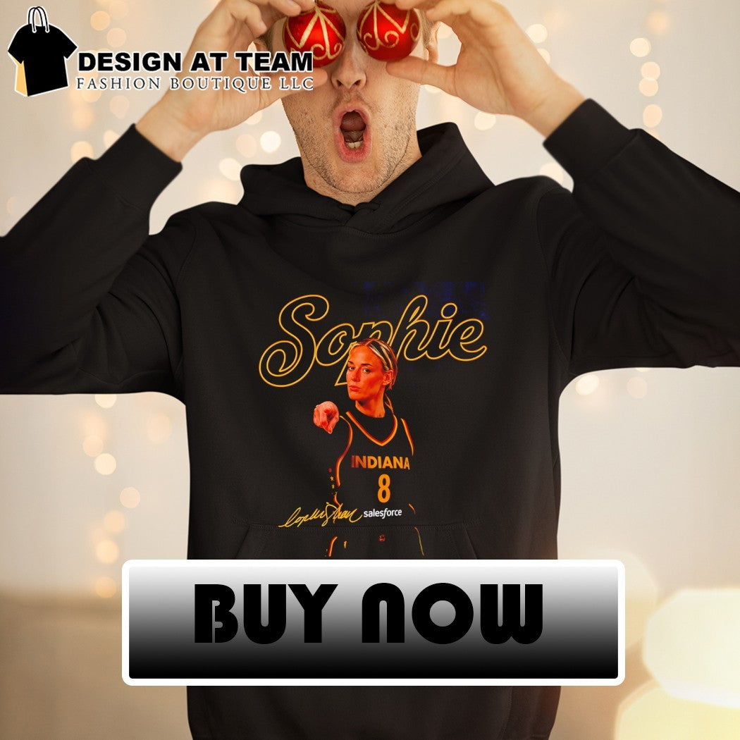 Sophie Cunningham pointing Indiana Fever WNBA Basketball signature shirt
