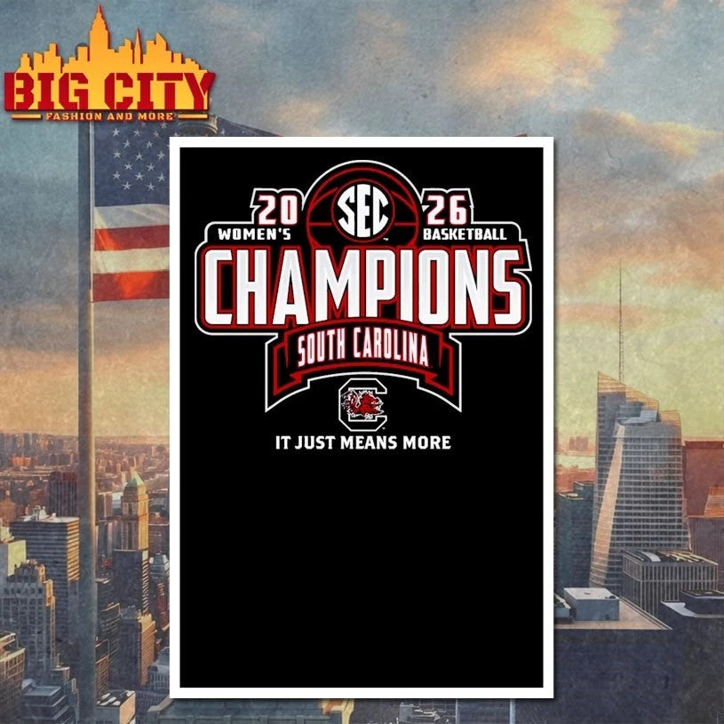 South Carolina 2026 SEC Women’s basketball It just means more T-shirt