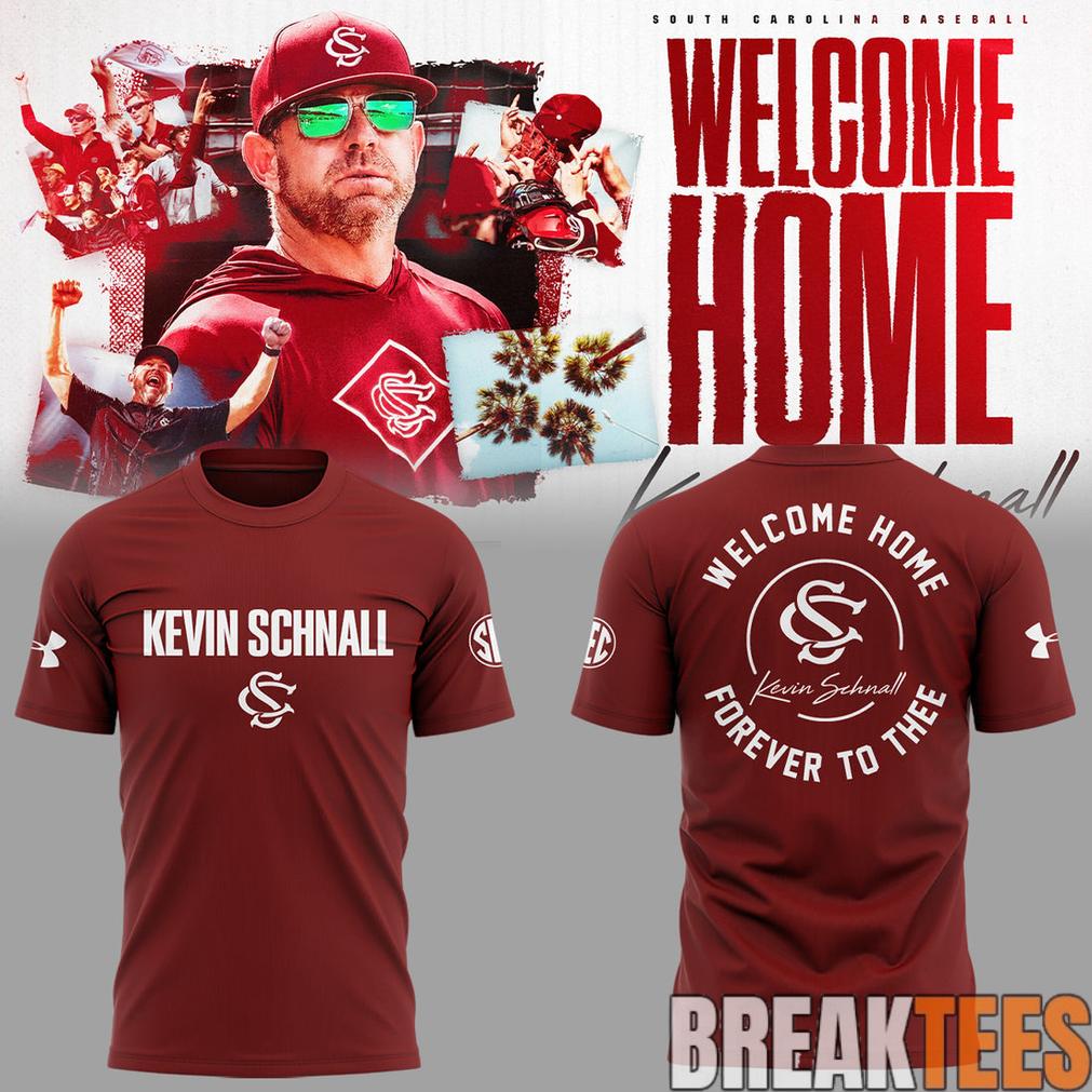 South Carolina Gamecocks “Welcome Home – Coach Kevin Schnall” 3D T-Shirt
