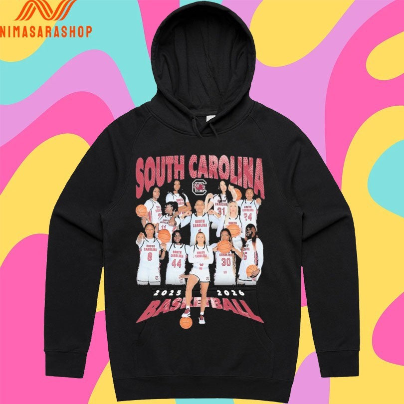 South Carolina Women’s Basketball Team 2025-2026 Shirts