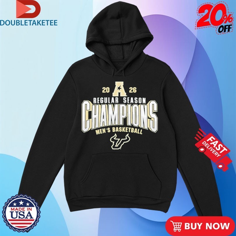 South Florida Bulls 2026 AAC Men’s Basketball Regular Season Champions Shirts