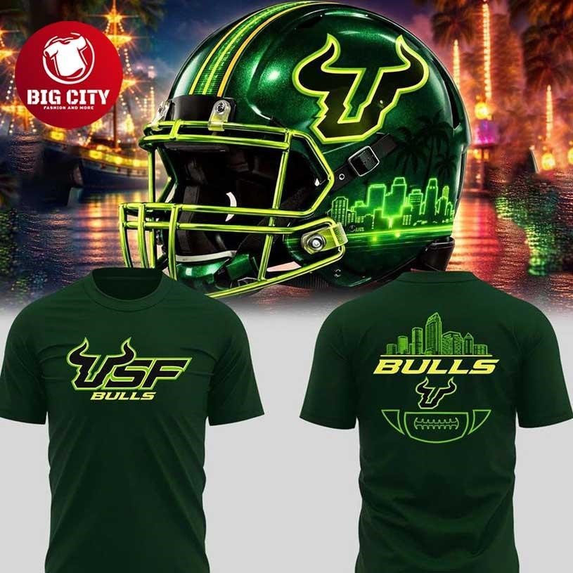 South Florida Bulls City Edition Night 2026 Go Bulls Two Sided Shirt