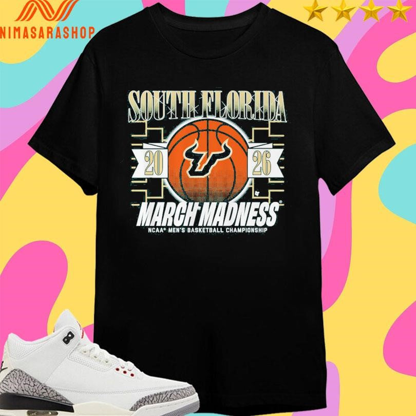 South Florida USF Bulls Mbb 2026 March Madness Ncaa Men’s Basketball Championship Shirts