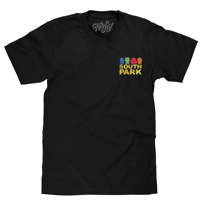 South Park Character T-Shirt - Black Hoodie, Sweatshirt | UrbanDripWear.com