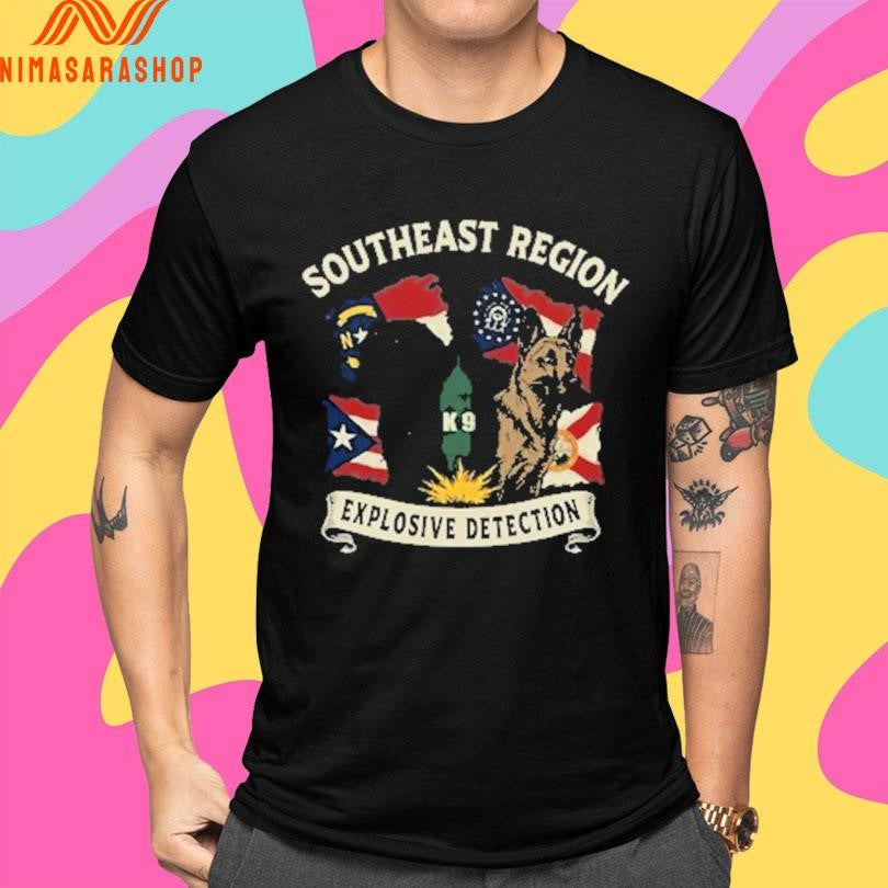 Southeast Region Explosive Detection Shirts