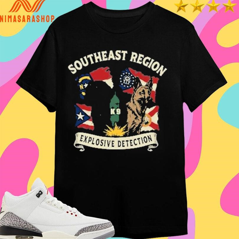 Southeast Region Explosive Detection Shirts