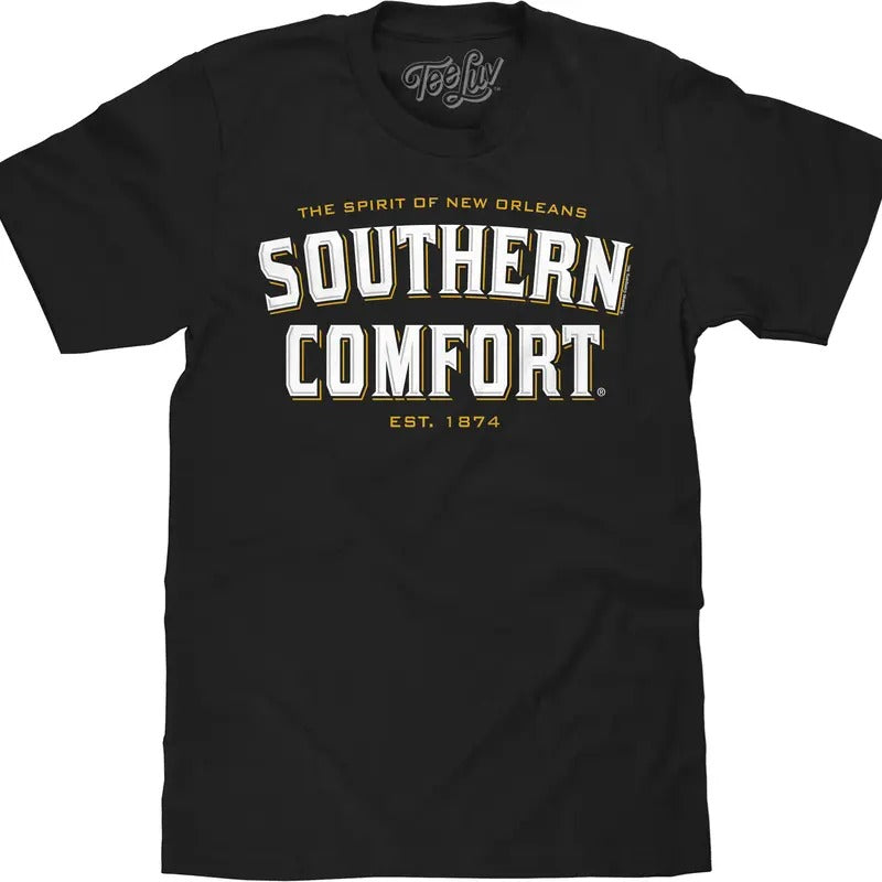 Southern Comfort SOCO Whiskey Logo T-Shirt- Black Hoodie, Sweatshirt | UrbanDripWear.com