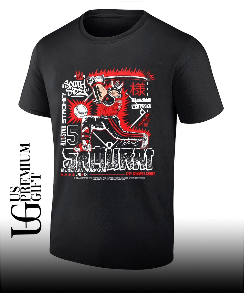 Southside Samurai Munetaka Murakami let’s go White Sox baseball shirt