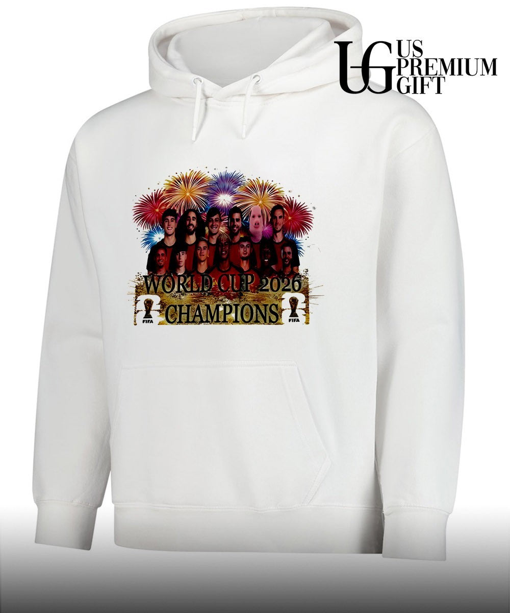 Spain National Football Team World Cup 2026 Champions shirt