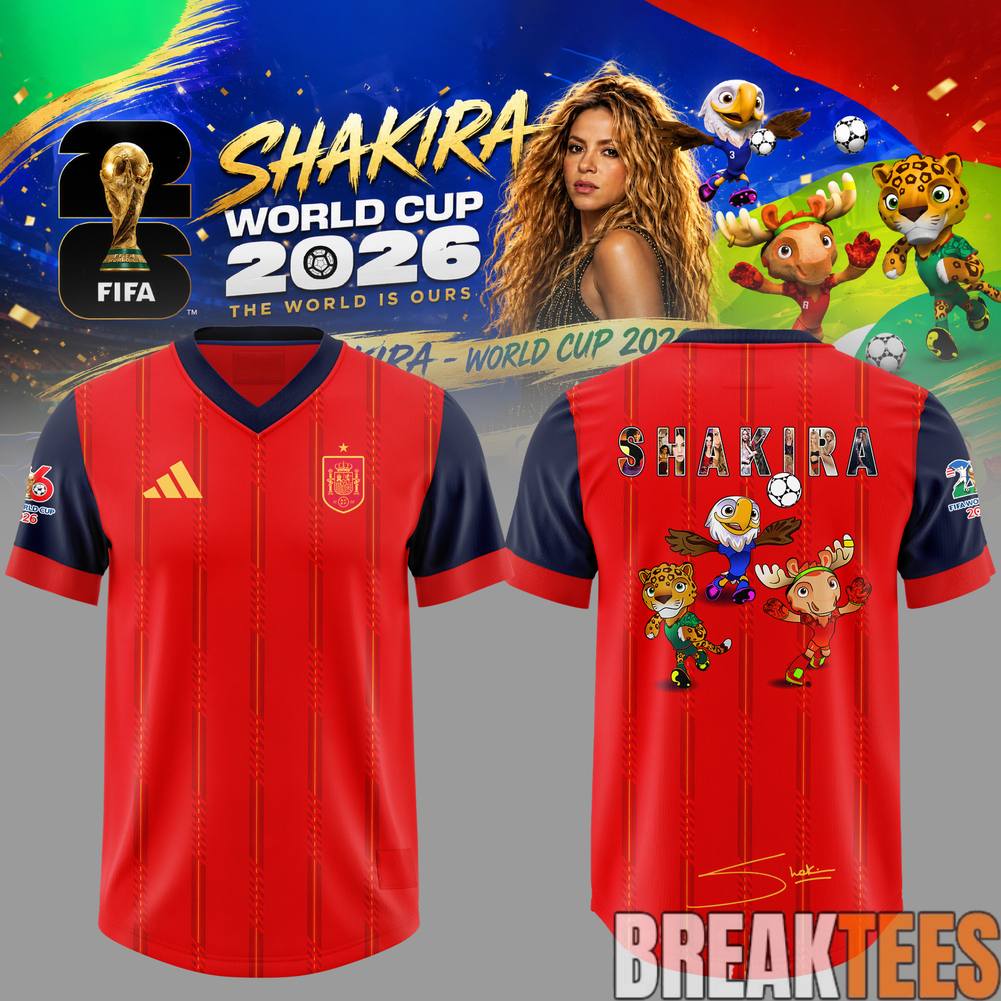 Spain National Football Team x Shakira World Cup 2026 Legacy Edition Jersey