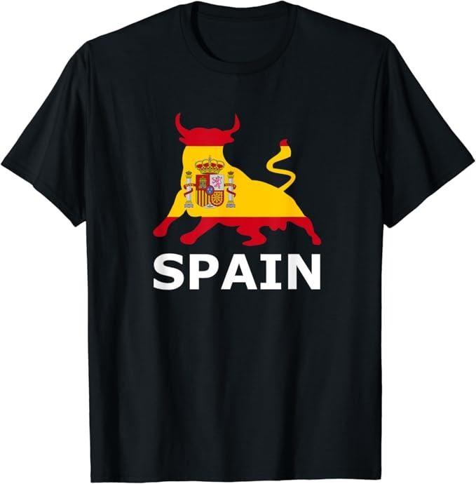 Spain Shirts, Spanish Bull Fighting Spain T-Shirt Cotton Fashion Hoodie, Sweatshirt | UrbanDripWear.com
