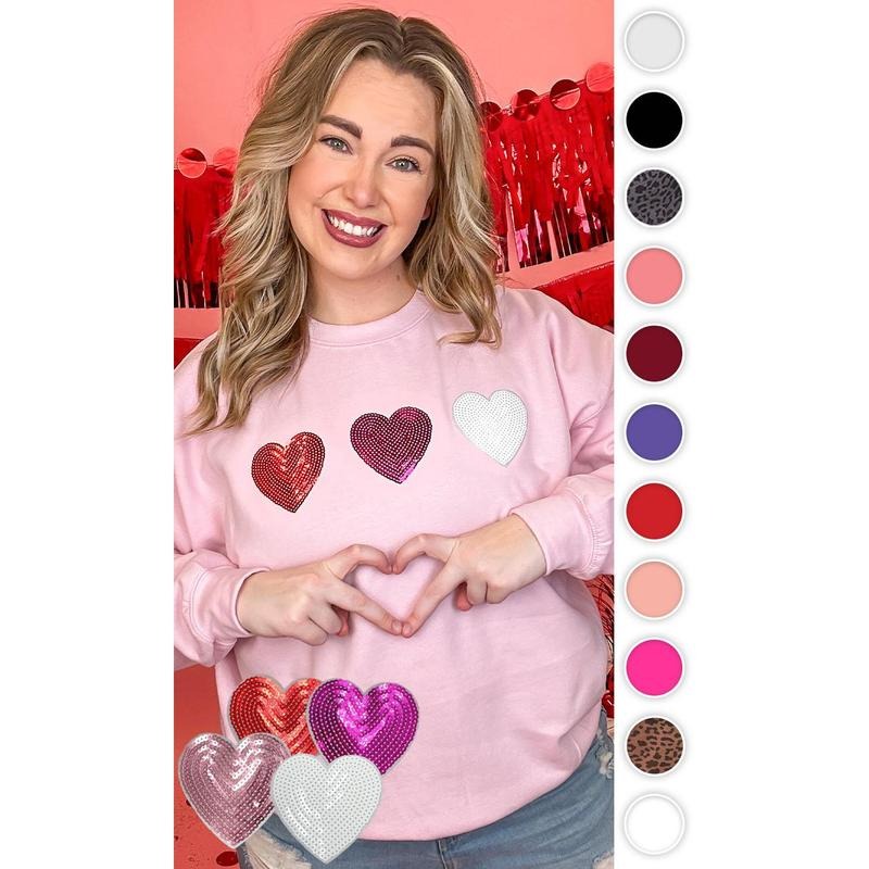 Sparkle Heart Sweatshirt T-Shirts, Hoodie | UrbanDripWear.com