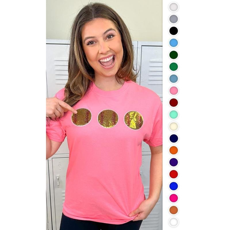 Sparkle Softball Adult T-Shirt Hoodie, Sweatshirt | UrbanDripWear.com